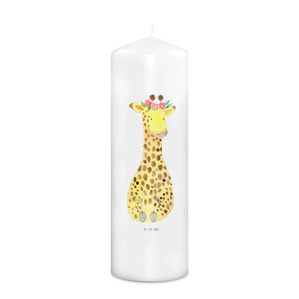 Kerze Giraffe Blumenkranz Kerze, Taufkerze, Kommunionskerze, Geburtstagskerze, Geschenk Kerze, Taufgeschenk Kerze, Kerze mit Druck, Besondere Kerze, Geschenkidee Kerze, Kerze für Kommunion, Geburtstag Kerze, Kommunion Kerze, Afrika, Wildtiere, Giraffe, Blumenkranz, Abenteurer, Selbstliebe, Freundin