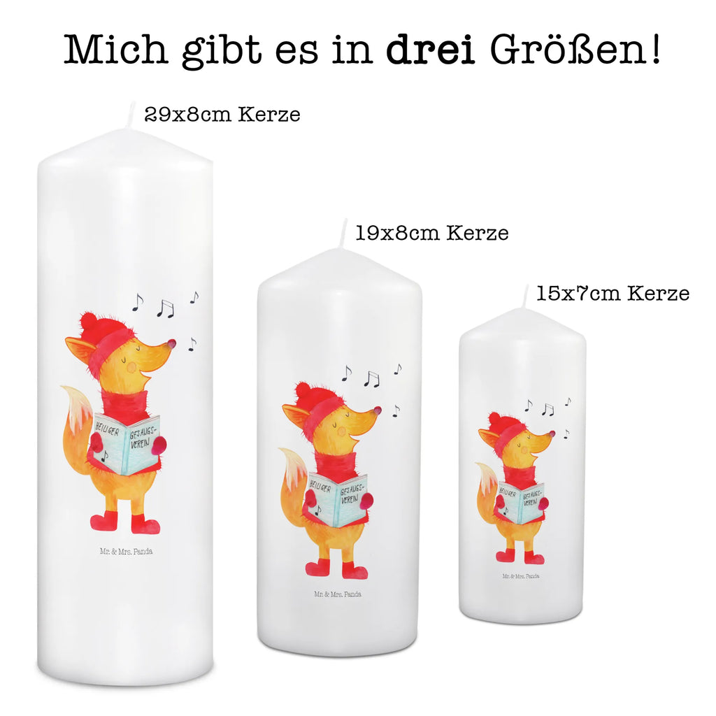 Kerze Fuchs Sänger Kerze, Taufkerze, Kommunionskerze, Geburtstagskerze, Geschenk Kerze, Taufgeschenk Kerze, Kerze mit Druck, Besondere Kerze, Geschenkidee Kerze, Kerze für Kommunion, Geburtstag Kerze, Kommunion Kerze, Winter, Weihnachten, Weihnachtsdeko, Nikolaus, Advent, Heiligabend, Wintermotiv, Fuchs, Füchse, Sänger, Geschenk Sänger, Singen, Weihnachtslieder