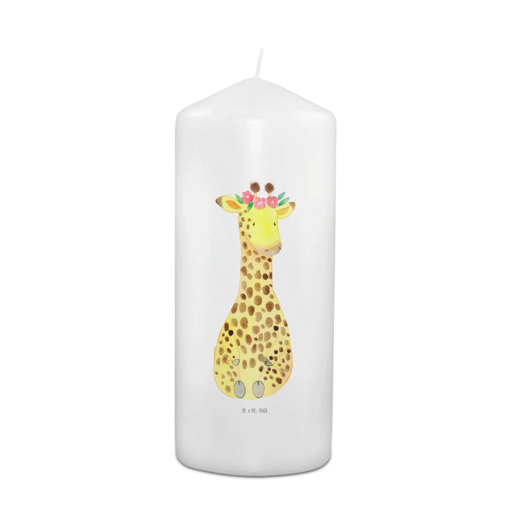 Kerze Giraffe Blumenkranz Kerze, Taufkerze, Kommunionskerze, Geburtstagskerze, Geschenk Kerze, Taufgeschenk Kerze, Kerze mit Druck, Besondere Kerze, Geschenkidee Kerze, Kerze für Kommunion, Geburtstag Kerze, Kommunion Kerze, Afrika, Wildtiere, Giraffe, Blumenkranz, Abenteurer, Selbstliebe, Freundin