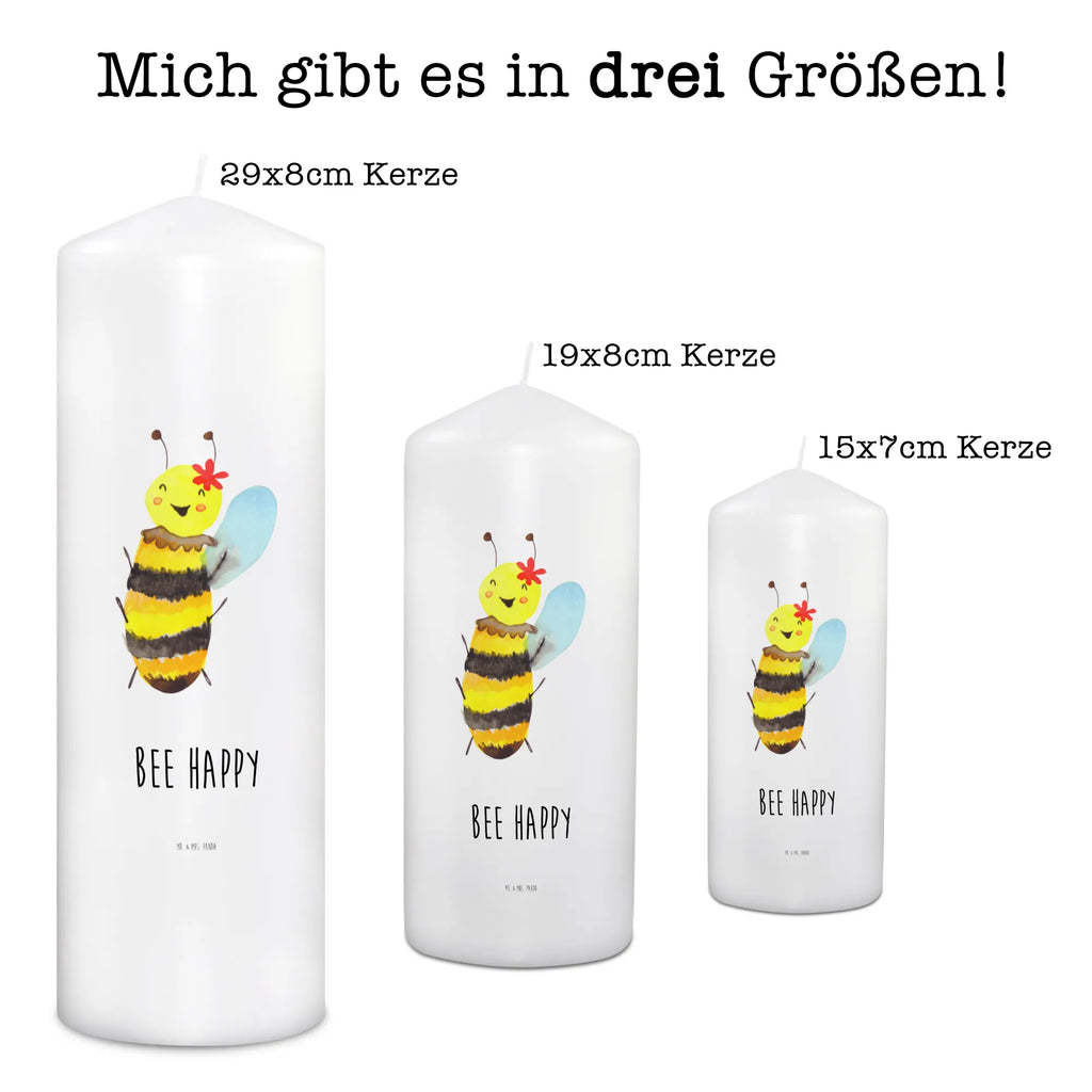 Kerze Biene Happy Kerze, Taufkerze, Kommunionskerze, Geburtstagskerze, Geschenk Kerze, Taufgeschenk Kerze, Kerze mit Druck, Besondere Kerze, Geschenkidee Kerze, Kerze für Kommunion, Geburtstag Kerze, Kommunion Kerze, Biene, Wespe, Hummel