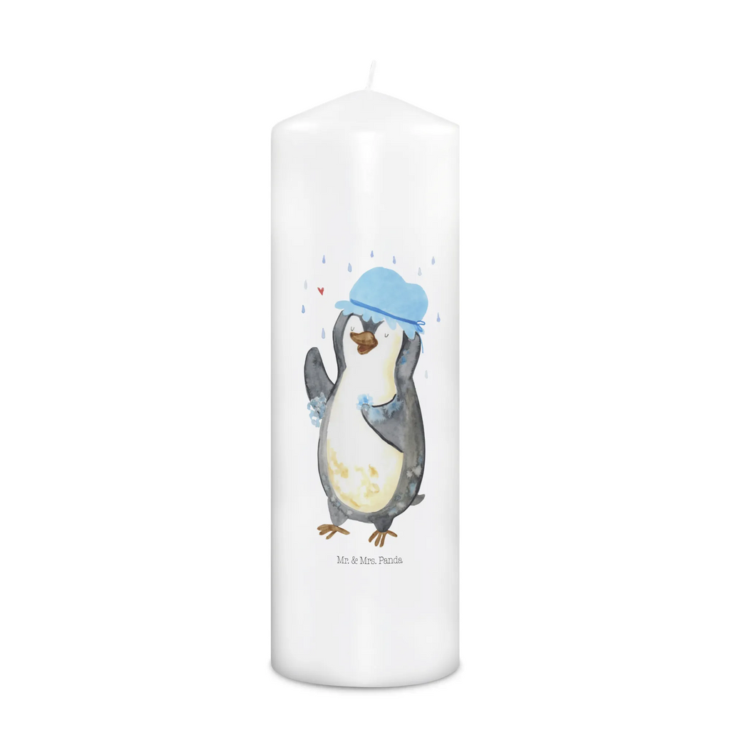 Kerze Pinguin duscht Kerze, Taufkerze, Kommunionskerze, Geburtstagskerze, Geschenk Kerze, Taufgeschenk Kerze, Kerze mit Druck, Besondere Kerze, Geschenkidee Kerze, Kerze für Kommunion, Geburtstag Kerze, Kommunion Kerze, Pinguin, Pinguine, Dusche, duschen, Lebensmotto, Motivation, Neustart, Neuanfang, glücklich sein