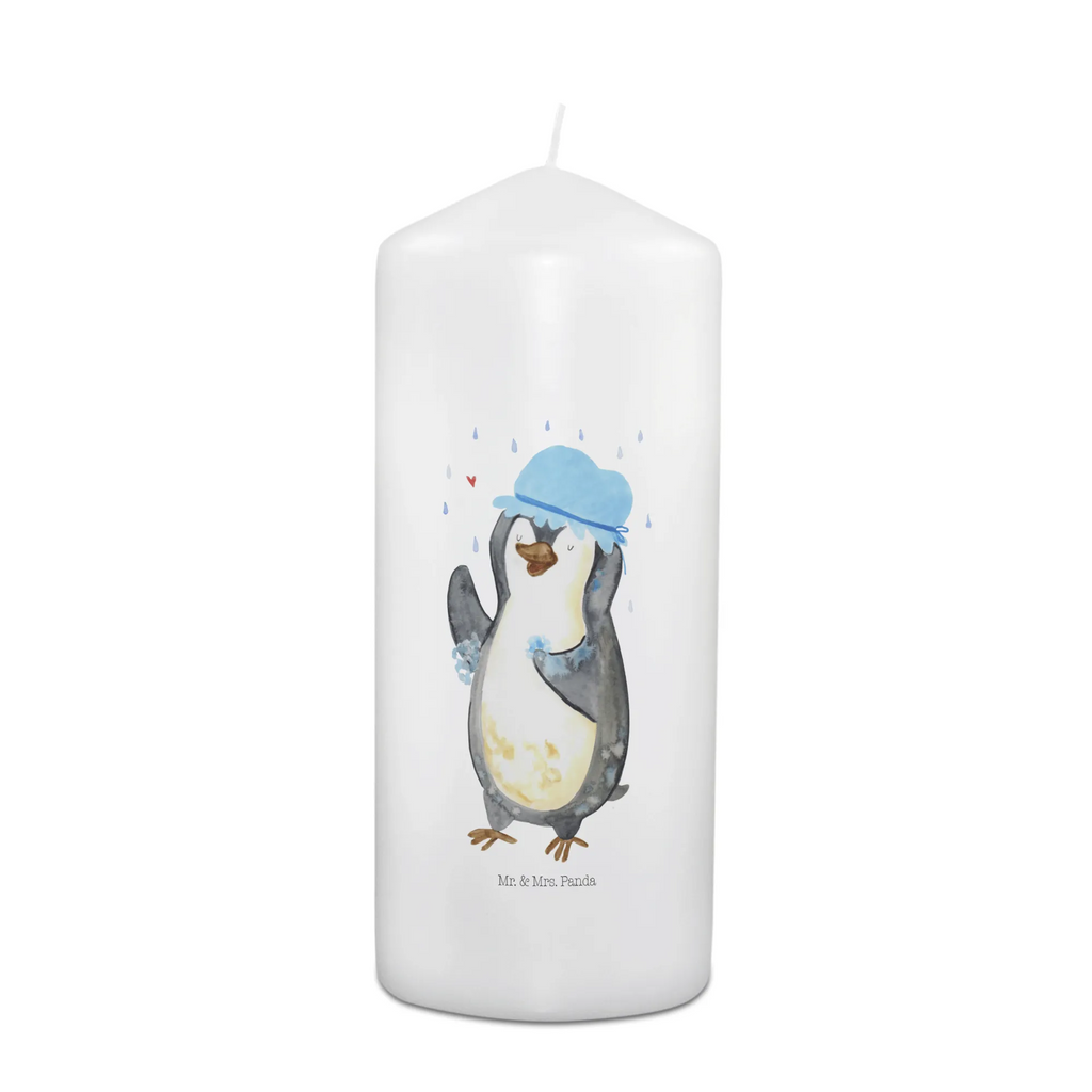 Kerze Pinguin duscht Kerze, Taufkerze, Kommunionskerze, Geburtstagskerze, Geschenk Kerze, Taufgeschenk Kerze, Kerze mit Druck, Besondere Kerze, Geschenkidee Kerze, Kerze für Kommunion, Geburtstag Kerze, Kommunion Kerze, Pinguin, Pinguine, Dusche, duschen, Lebensmotto, Motivation, Neustart, Neuanfang, glücklich sein