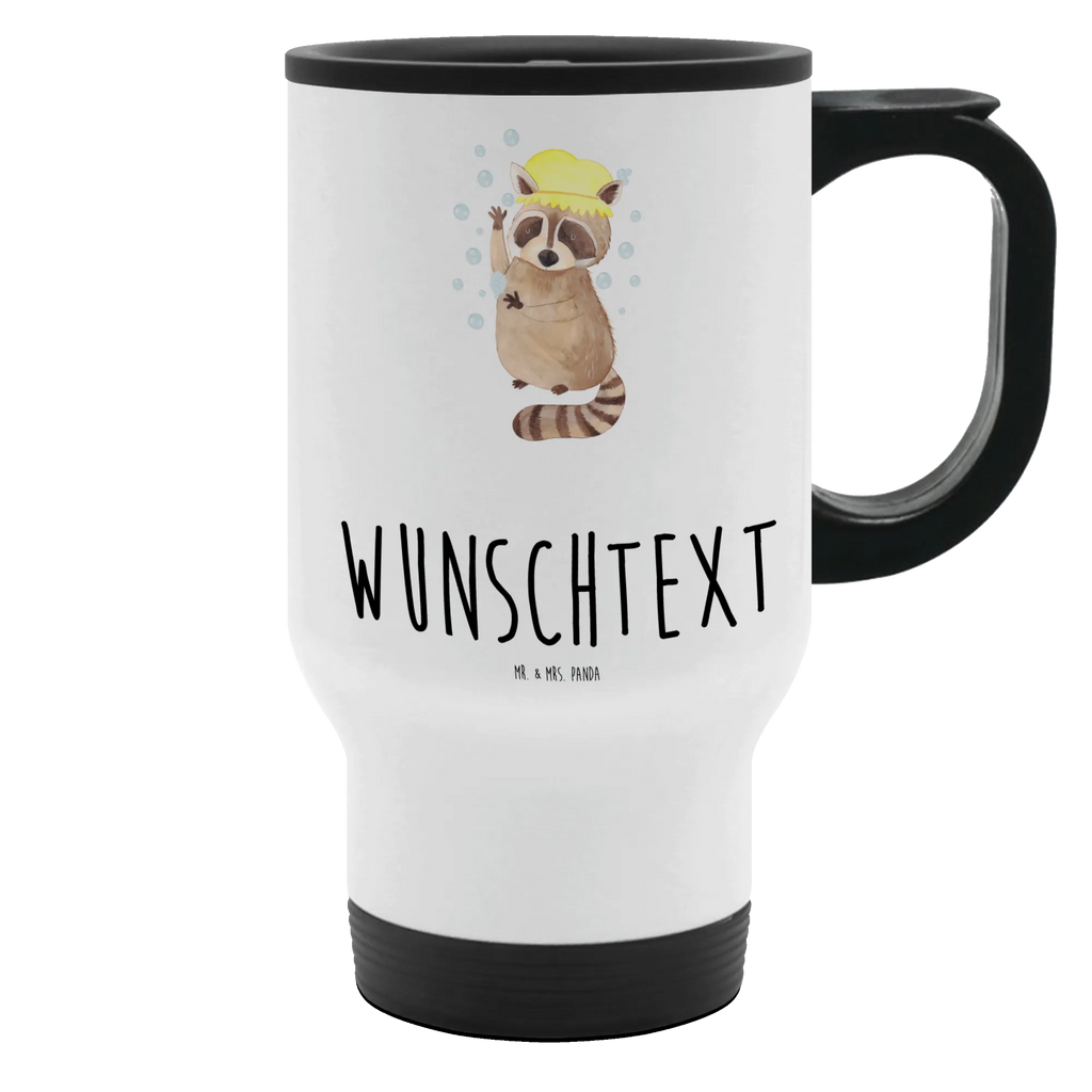 Personalisierter Thermobecher Waschbär Personalisierter Thermobecher, Personalisierter To Go Becher, Personalisierte Thermotasse, Personalisierter Kaffeebecher, Personalisierter Isolierbecher, Thermobecher personalisieren, Thermobecher mit Namen, Thermobecher selbst gestalten, Wunschname, Spülmaschinenfest, Bedrucken, Isolierbecher mit Namen, Isolierbecher selbst gestalten, Thermotasse personalisieren, Thermotasse mit Namen, Tiermotive, Gute Laune, lustige Sprüche, Tiere, Waschbär, Tagträumen, Plan, Fröhlich, waschen, Seifenblasen