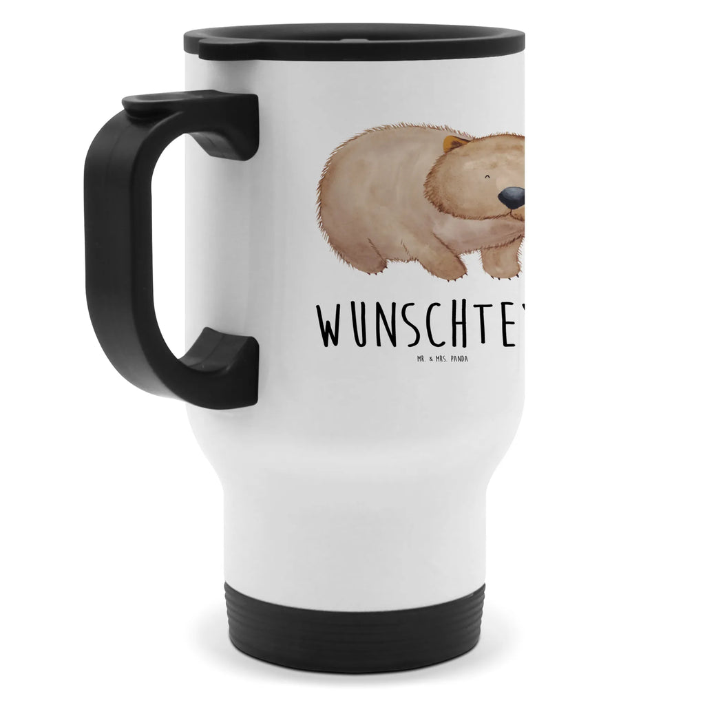 Personalisierter Thermobecher Wombat Personalisierter Thermobecher, Personalisierter To Go Becher, Personalisierte Thermotasse, Personalisierter Kaffeebecher, Personalisierter Isolierbecher, Thermobecher personalisieren, Thermobecher mit Namen, Thermobecher selbst gestalten, Wunschname, Spülmaschinenfest, Bedrucken, Isolierbecher mit Namen, Isolierbecher selbst gestalten, Thermotasse personalisieren, Thermotasse mit Namen, Tiermotive, Gute Laune, lustige Sprüche, Tiere, Wombat, Das Leben ist schön, Motivation, Spruch, Australien