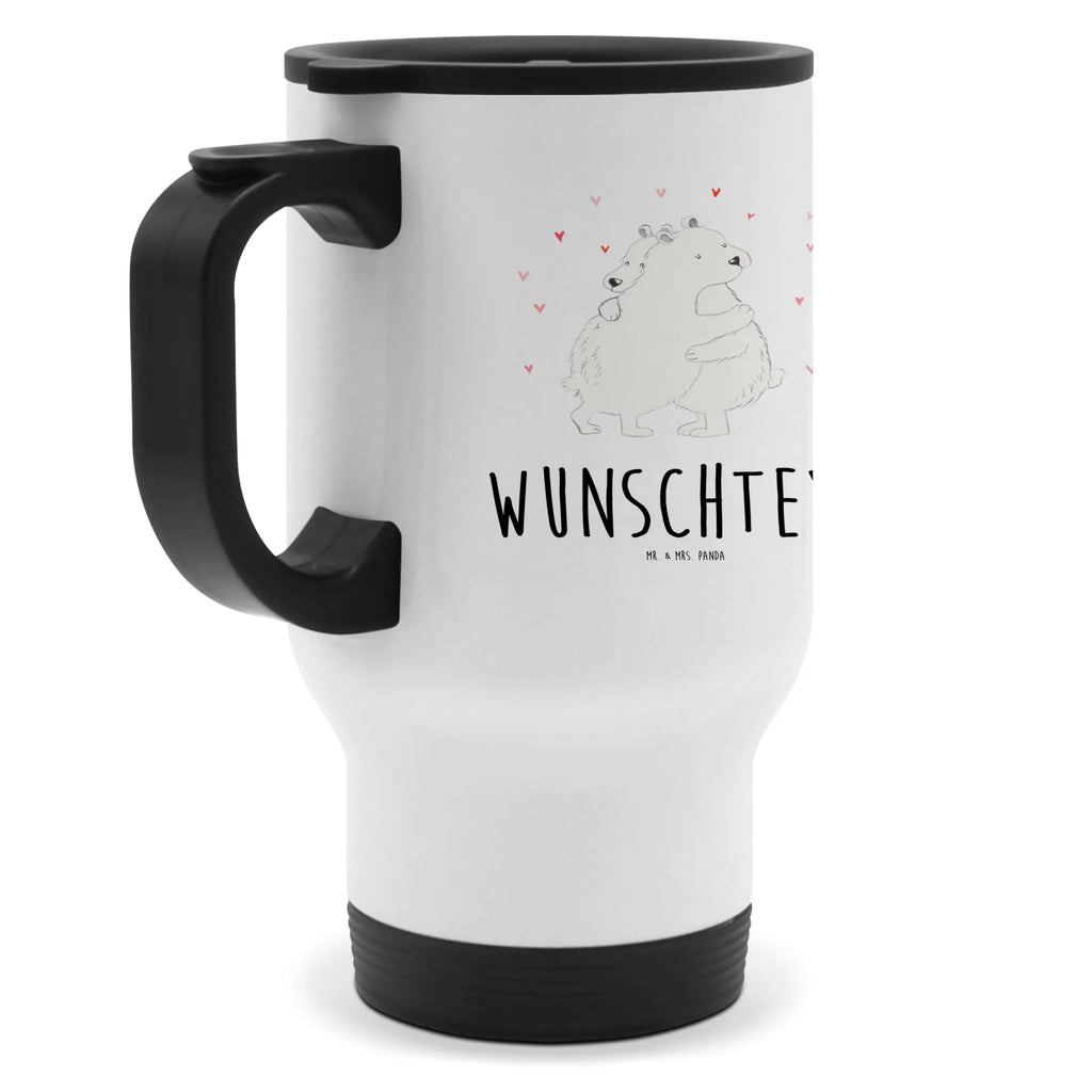 Personalisierter Thermobecher Eisbär Umarmen Personalisierter Thermobecher, Personalisierter To Go Becher, Personalisierte Thermotasse, Personalisierter Kaffeebecher, Personalisierter Isolierbecher, Thermobecher personalisieren, Thermobecher mit Namen, Thermobecher selbst gestalten, Wunschname, Spülmaschinenfest, Bedrucken, Isolierbecher mit Namen, Isolierbecher selbst gestalten, Thermotasse personalisieren, Thermotasse mit Namen, Tiermotive, Gute Laune, lustige Sprüche, Tiere