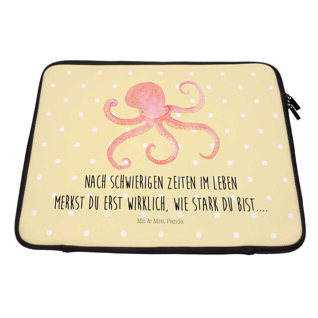 Notebook Tasche Tintenfisch Notebook Tasche, Laptop, Computertasche, Tasche, Notebook-Tasche, Notebook-Reisehülle, Notebook Schutz, Tiermotive, Gute Laune, lustige Sprüche, Tiere, Meer, Meerestier, Krake, Tintenfisch, Arme, Wasser, Ozean