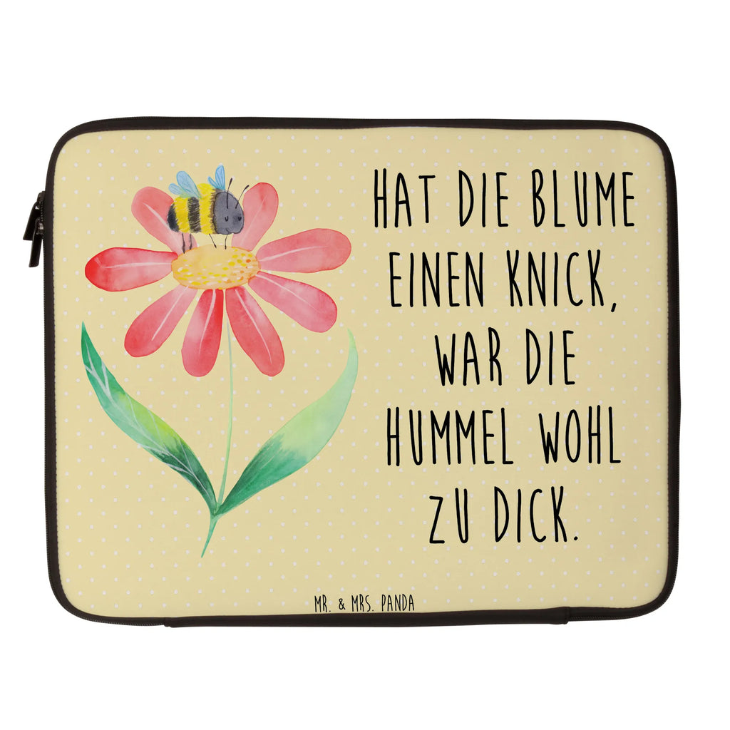 Notebook Tasche Hummel Blume Notebook Tasche, Laptop, Computertasche, Tasche, Notebook-Tasche, Notebook-Reisehülle, Notebook Schutz, Tiermotive, Gute Laune, lustige Sprüche, Tiere, Hummel, Blume, Wespe, Flauschig, Natur, Feld, Hummeln, Biene