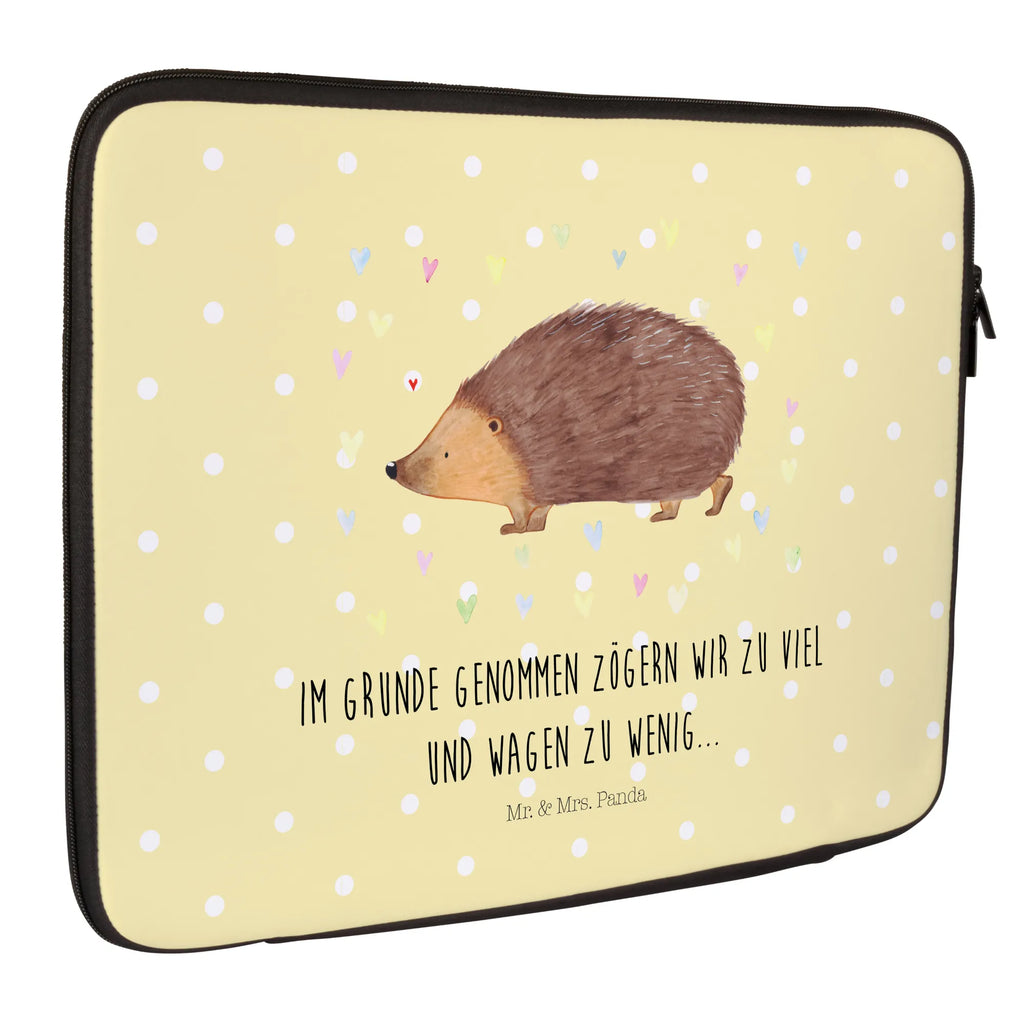 Notebook Tasche Igel Herzen Notebook Tasche, Laptop, Computertasche, Tasche, Notebook-Tasche, Notebook-Reisehülle, Notebook Schutz, Tiermotive, Gute Laune, lustige Sprüche, Tiere, Liebe, Herz, Herzen, Igel, Vertrauen, Kuss, Leben