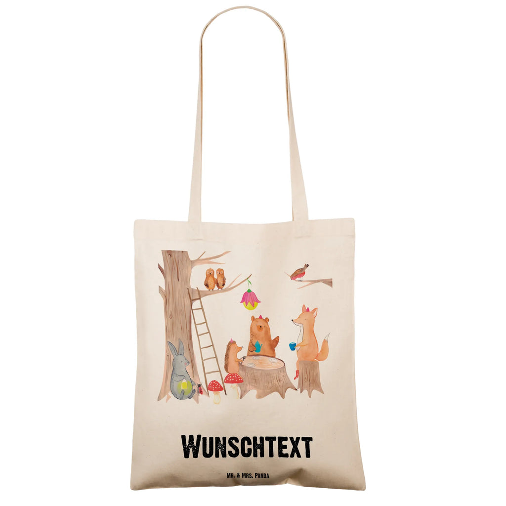 Personalisierte Tragetasche Waldtiere Picknick Personalisierte Beuteltasche, Personalisierter Beutel, Personalisierte Einkaufstasche, Personalisierter Jutebeutel, Personalisierter Stoffbeutel, Tragetasche mit Namen, Einkaufstasche mit Namen, Stoffbeutel mit Namen, Personalisierte Tasche, Personalisierte Jutetasche, Personalisierte Kindergartentasche, Tiermotive, Gute Laune, lustige Sprüche, Tiere, Waldtiere, Picknick, Wald, Fuchs, Hase, Igel, Maus, Eichhörnchen