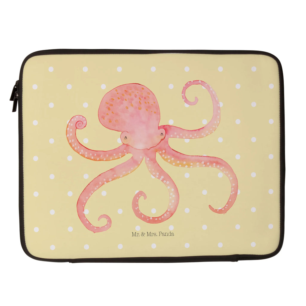 Notebook Tasche Tintenfisch Notebook Tasche, Laptop, Computertasche, Tasche, Notebook-Tasche, Notebook-Reisehülle, Notebook Schutz, Tiermotive, Gute Laune, lustige Sprüche, Tiere, Meer, Meerestier, Krake, Tintenfisch, Arme, Wasser, Ozean