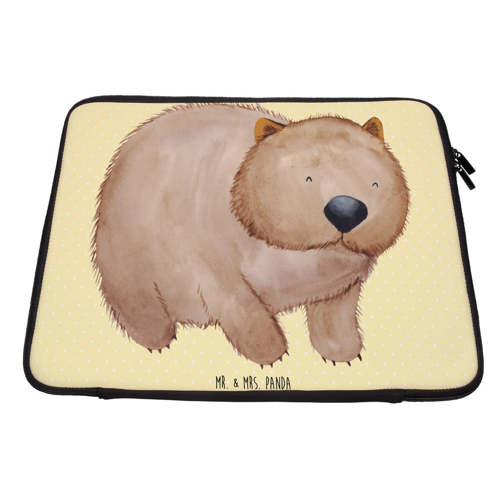 Notebook Tasche Wombat Notebook Tasche, Laptop, Computertasche, Tasche, Notebook-Tasche, Notebook-Reisehülle, Notebook Schutz, Tiermotive, Gute Laune, lustige Sprüche, Tiere, Wombat, Das Leben ist schön, Motivation, Spruch, Australien