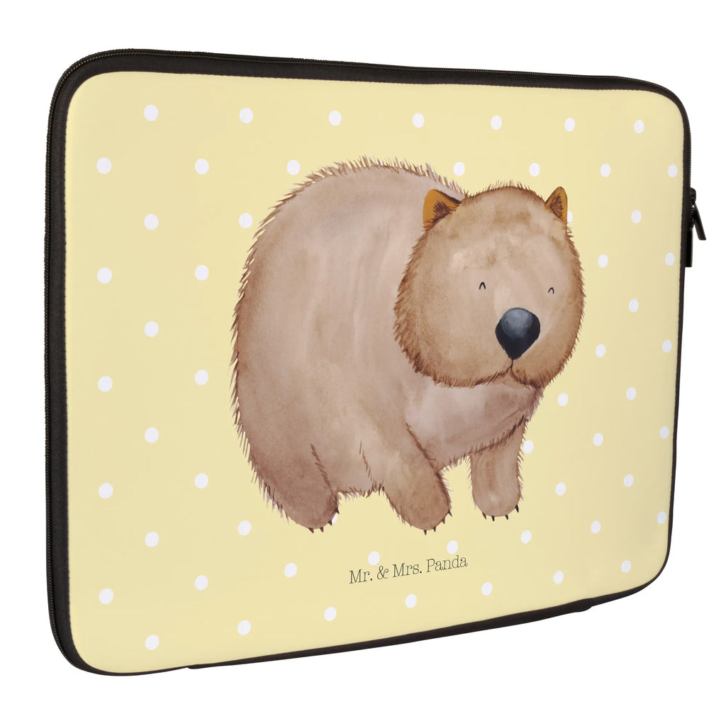 Notebook Tasche Wombat Notebook Tasche, Laptop, Computertasche, Tasche, Notebook-Tasche, Notebook-Reisehülle, Notebook Schutz, Tiermotive, Gute Laune, lustige Sprüche, Tiere, Wombat, Das Leben ist schön, Motivation, Spruch, Australien