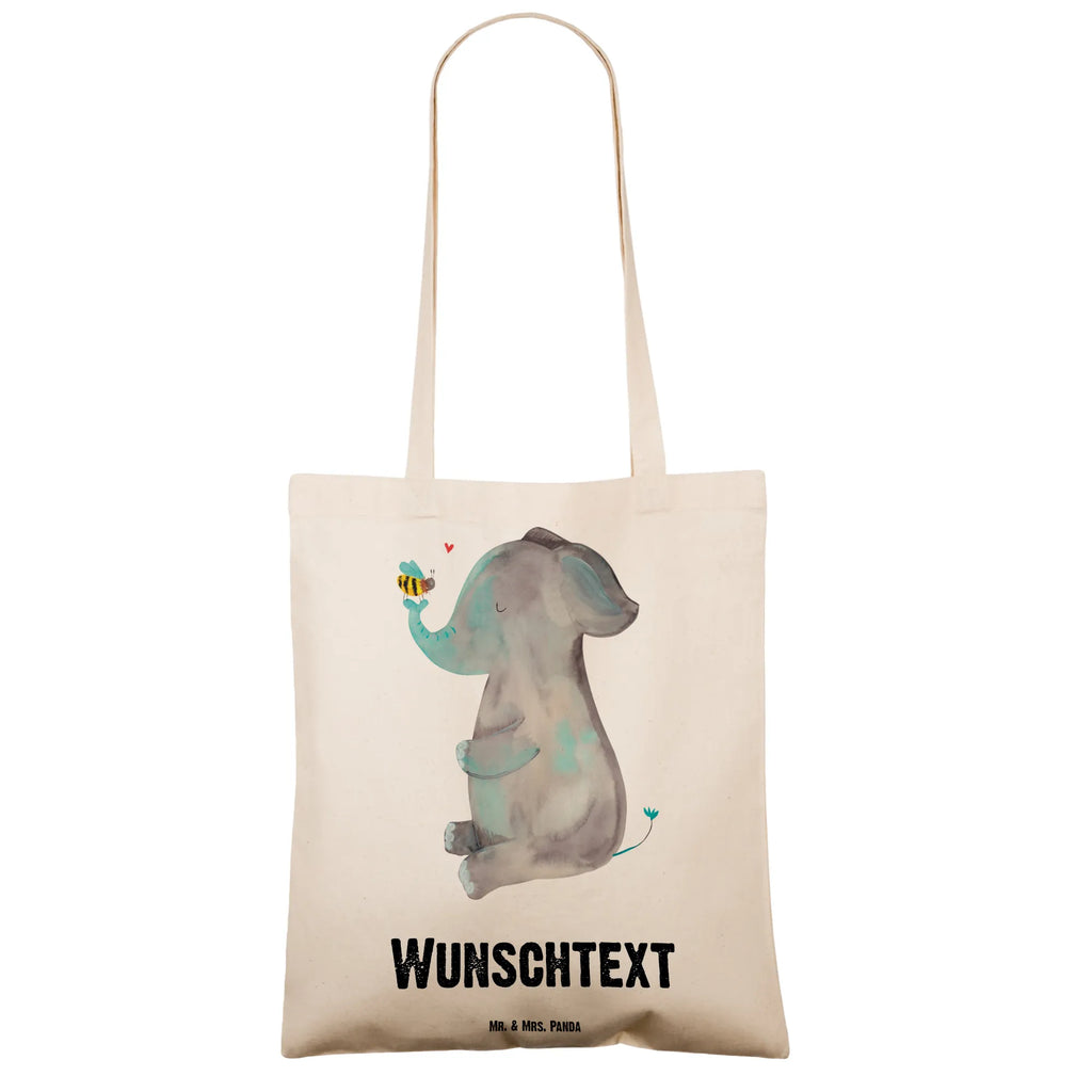 Personalisierte Tragetasche Elefant & Biene Personalisierte Beuteltasche, Personalisierter Beutel, Personalisierte Einkaufstasche, Personalisierter Jutebeutel, Personalisierter Stoffbeutel, Tragetasche mit Namen, Einkaufstasche mit Namen, Stoffbeutel mit Namen, Personalisierte Tasche, Personalisierte Jutetasche, Personalisierte Kindergartentasche, Tiermotive, Gute Laune, lustige Sprüche, Tiere, Elefant, Biene, Liebe, Liebesbeweis, Jahrestag, Liebesgeschenk, Heiratsantrag, Hochzeitsgeschenk, Liebesspruch