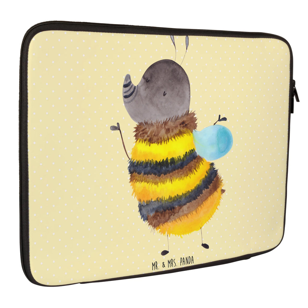 Notebook Tasche Hummel flauschig Notebook Tasche, Laptop, Computertasche, Tasche, Notebook-Tasche, Notebook-Reisehülle, Notebook Schutz, Tiermotive, Gute Laune, lustige Sprüche, Tiere, Hummel, Flauschig, Biene, Blume, Natur