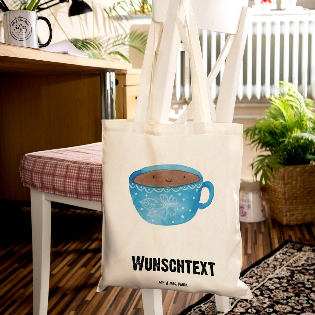 Personalisierte Tragetasche Kaffee Tasse Personalisierte Beuteltasche, Personalisierter Beutel, Personalisierte Einkaufstasche, Personalisierter Jutebeutel, Personalisierter Stoffbeutel, Tragetasche mit Namen, Einkaufstasche mit Namen, Stoffbeutel mit Namen, Personalisierte Tasche, Personalisierte Jutetasche, Personalisierte Kindergartentasche, Tiermotive, Gute Laune, lustige Sprüche, Tiere, Kaffee, Tasse, Liebe, Geschmack, Genuss, Glücklich