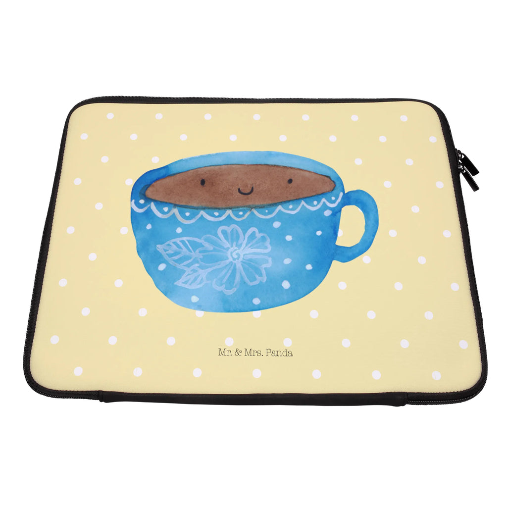 Notebook Tasche Kaffee Tasse Notebook Tasche, Laptop, Computertasche, Tasche, Notebook-Tasche, Notebook-Reisehülle, Notebook Schutz, Tiermotive, Gute Laune, lustige Sprüche, Tiere, Kaffee, Tasse, Liebe, Geschmack, Genuss, Glücklich