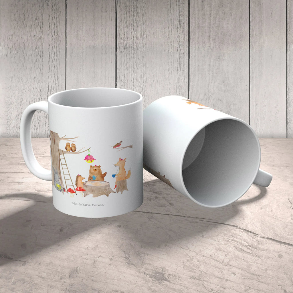 Kindertasse Waldtiere Picknick Kindertasse, Kinder Tasse, Kunststoff Tasse, Kindergarten Tasse, Trinkbecher, Camping Becher, Kaffeetasse, Kunststoffbecher, Kindergartenbecher, Outdoorgeschirr, Kunststoffgeschirr, Reisebecher, Reisetasse, Kinderbecher, Bruchfeste Tasse, Bruchsichere Tasse, Plastik Tasse, Plastiktasse, Tiermotive, Gute Laune, lustige Sprüche, Tiere, Waldtiere, Picknick, Wald, Fuchs, Hase, Igel, Maus, Eichhörnchen