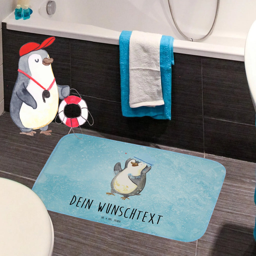 Personalisierter Badvorleger Pinguin duscht Personalisierte Badematte, Personalisierter Badteppich, Personalisierter Duschvorleger, Personalisierter Badezimmerteppich, Personalisierter Badezimmermatte, Personalisierter Badvorleger, Personalisierter Duschmatte, Personalisierter Duschteppich, Badematte mit Namen, Badteppich mit Namen, Duschvorleger mit Namen, Badezimmerteppich mit Namen, Badezimmermatte mit Namen, Badvorleger mit Namen, Duschmatte mit Namen, Duschteppich mit Namen, Wunschtext, Badvorleger selbst bedrucken, Wunschname, Personalisieren, Pinguin, Pinguine, Dusche, duschen, Lebensmotto, Motivation, Neustart, Neuanfang, glücklich sein