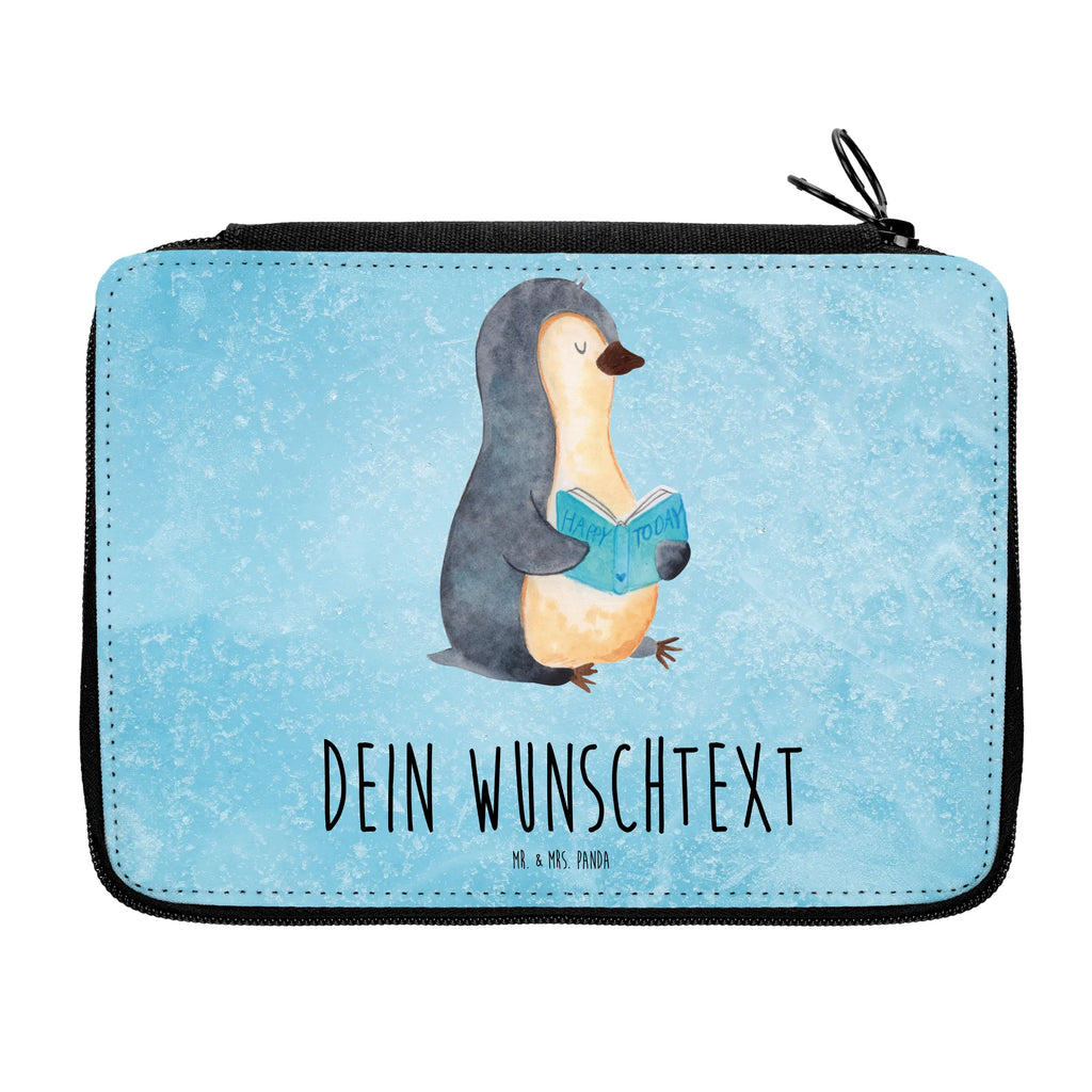 Personalisierte Federmappe Pinguin Buch Personalisierte Federmappe, Personalisierte Stiftetasche, PersonalisierteS Stifte Etui, Schule, Einschulung, Geschenk, Kind, Schüler, Schülerin, Personalisierte Stifterolle, PersonalisierteS Federmäppchen, Motiv, Grundschule, Federmäppchen bedruckt, Büro Stifte Etui, Bestückte Federmappe, Kinder Federmappe, Federmappe Einschulung, Federmappe mit Namen, Stiftemappe mit Namen, Stifterolle mit Namen, Federmäppchen mit Namen, Pinguin, Pinguine, Buch, Lesen, Bücherwurm, Nichtstun, Faulenzen, Ferien, Urlaub, Freizeit