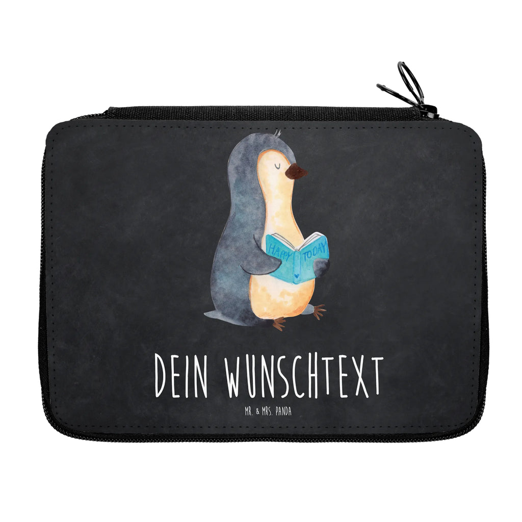 Personalisierte Federmappe Pinguin Buch Personalisierte Federmappe, Personalisierte Stiftetasche, PersonalisierteS Stifte Etui, Schule, Einschulung, Geschenk, Kind, Schüler, Schülerin, Personalisierte Stifterolle, PersonalisierteS Federmäppchen, Motiv, Grundschule, Federmäppchen bedruckt, Büro Stifte Etui, Bestückte Federmappe, Kinder Federmappe, Federmappe Einschulung, Federmappe mit Namen, Stiftemappe mit Namen, Stifterolle mit Namen, Federmäppchen mit Namen, Pinguin, Pinguine, Buch, Lesen, Bücherwurm, Nichtstun, Faulenzen, Ferien, Urlaub, Freizeit