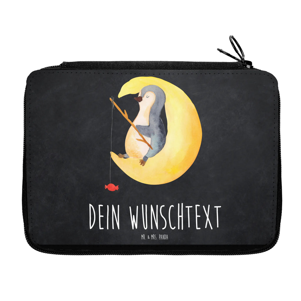 Personalisierte Federmappe Pinguin Mond Personalisierte Federmappe, Personalisierte Stiftetasche, PersonalisierteS Stifte Etui, Schule, Einschulung, Geschenk, Kind, Schüler, Schülerin, Personalisierte Stifterolle, PersonalisierteS Federmäppchen, Motiv, Grundschule, Federmäppchen bedruckt, Büro Stifte Etui, Bestückte Federmappe, Kinder Federmappe, Federmappe Einschulung, Federmappe mit Namen, Stiftemappe mit Namen, Stifterolle mit Namen, Federmäppchen mit Namen, Pinguin, Pinguine, Spruch, schlafen, Nachtruhe, Einschlafen, Schlafzimmer, Schlafstörungen, Gästezimmer