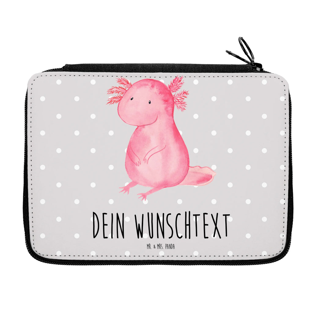 Personalisierte Federmappe Axolotl Personalisierte Federmappe, Personalisierte Stiftetasche, PersonalisierteS Stifte Etui, Schule, Einschulung, Geschenk, Kind, Schüler, Schülerin, Personalisierte Stifterolle, PersonalisierteS Federmäppchen, Motiv, Grundschule, Federmäppchen bedruckt, Büro Stifte Etui, Bestückte Federmappe, Kinder Federmappe, Federmappe Einschulung, Federmappe mit Namen, Stiftemappe mit Namen, Stifterolle mit Namen, Federmäppchen mit Namen, Axolotl, Molch, Axolot, vergnügt, fröhlich, zufrieden, Lebensstil, Weisheit, Lebensweisheit, Liebe, Freundin