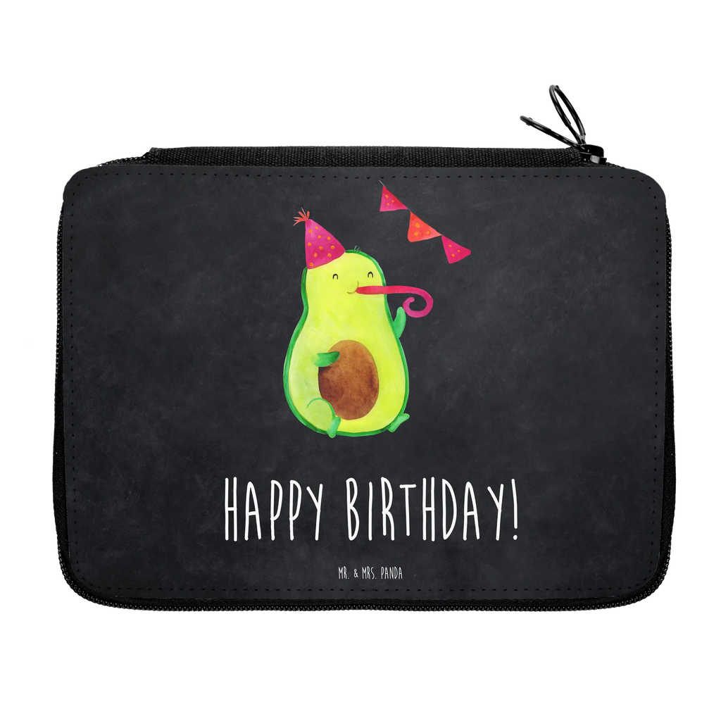 Federmappe Avocado Birthday Federmappe, Stiftetasche, Stifte Etui, Schule, Einschulung, Geschenk, Kind, Schüler, Schülerin, Stifterolle, Federmäppchen, Motiv, Grundschule, Federmäppchen bedruckt, Büro Stifte Etui, Bestückte Federmappe, Kinder Federmappe, Federmappe Einschulung, Avocado, Veggie, Vegan, Gesund