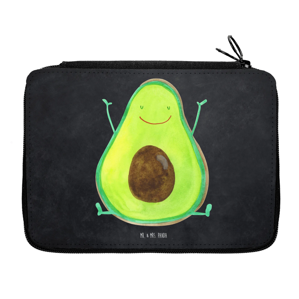 Federmappe Avocado Happy Federmappe, Stiftetasche, Stifte Etui, Schule, Einschulung, Geschenk, Kind, Schüler, Schülerin, Stifterolle, Federmäppchen, Motiv, Grundschule, Federmäppchen bedruckt, Büro Stifte Etui, Bestückte Federmappe, Kinder Federmappe, Federmappe Einschulung, Avocado, Veggie, Vegan, Gesund, Chaos