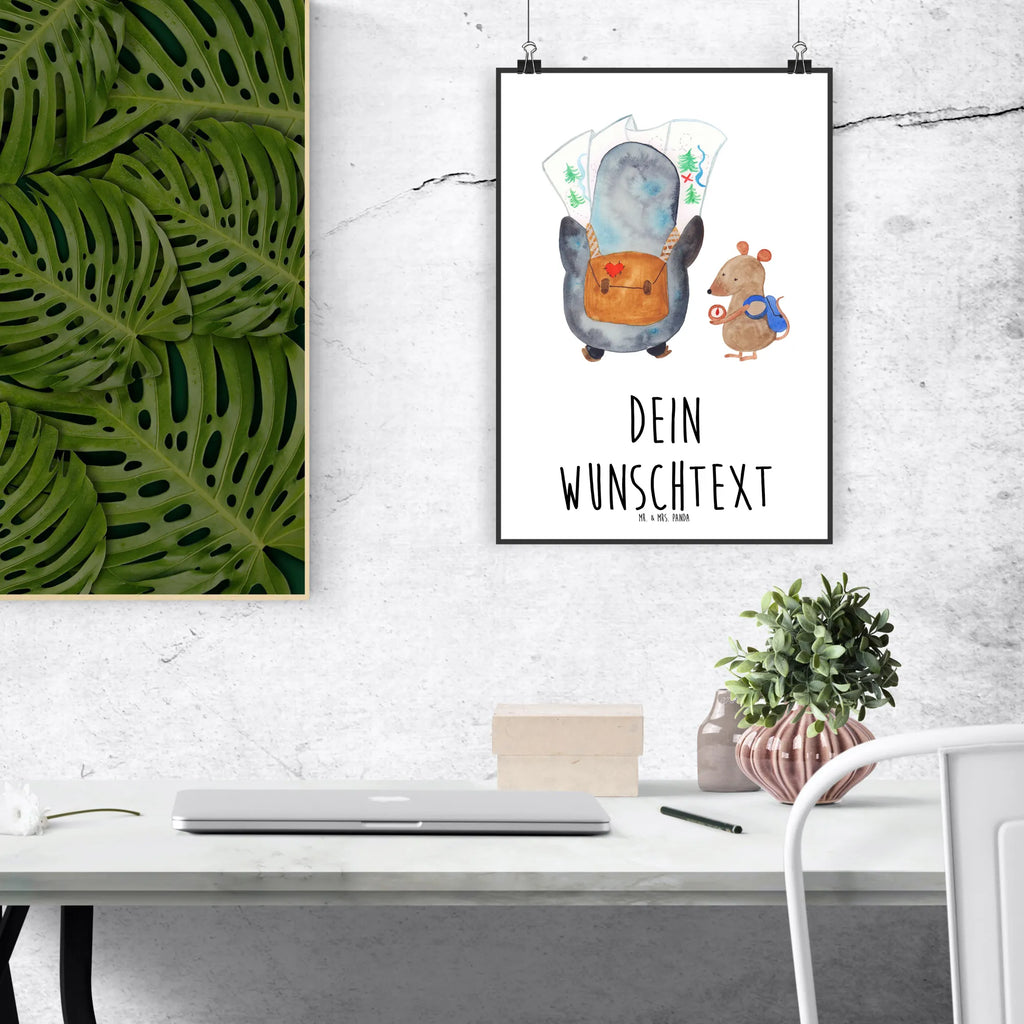 Personalisiertes Poster Pinguin & Maus Wanderer Personalisiertes Poster, Personalisiertes Wandposter, Personalisiertes Bild, Personalisierte Wanddeko, Personalisiertes Küchenposter, Personalisiertes Kinderposter, Personalisierte Wanddeko Bild, Personalisierte Raumdekoration, Personalisierte Wanddekoration, Personalisiertes Handgemaltes Poster, Personalisiertes Designposter, Personalisierter Kunstdruck, Personalisierter Posterdruck, Poster mit Namen, Wandposter mit Namen, Bild mit Namen, Wanddeko mit Namen, Küchenposter mit Namen, Kinderposter mit Namen, Wanddeko Bild mit Namen, Raumdekoration mit Namen, Wanddekoration mit Namen, Kunstdruck mit Namen, Posterdruck mit Namen, Wunschtext Poster, Poster selbst gestalten., Pinguin, Pinguine, Abenteurer, Abenteuer, Roadtrip, Ausflug, Wanderlust, wandern