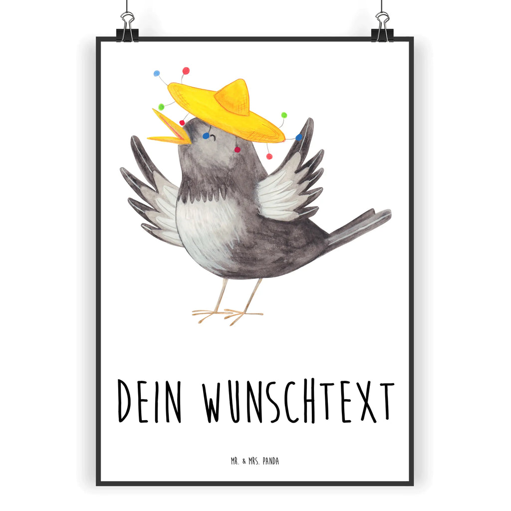 Personalisiertes Poster Rabe Sombrero Personalisiertes Poster, Personalisiertes Wandposter, Personalisiertes Bild, Personalisierte Wanddeko, Personalisiertes Küchenposter, Personalisiertes Kinderposter, Personalisierte Wanddeko Bild, Personalisierte Raumdekoration, Personalisierte Wanddekoration, Personalisiertes Handgemaltes Poster, Personalisiertes Designposter, Personalisierter Kunstdruck, Personalisierter Posterdruck, Poster mit Namen, Wandposter mit Namen, Bild mit Namen, Wanddeko mit Namen, Küchenposter mit Namen, Kinderposter mit Namen, Wanddeko Bild mit Namen, Raumdekoration mit Namen, Wanddekoration mit Namen, Kunstdruck mit Namen, Posterdruck mit Namen, Wunschtext Poster, Poster selbst gestalten., Tiermotive, Gute Laune, lustige Sprüche, Tiere, Rabe, Vogel, Vögel, Spruch positiv, fröhlich sein, glücklich sein, Glück Spruch, froh, Elster, Motivation