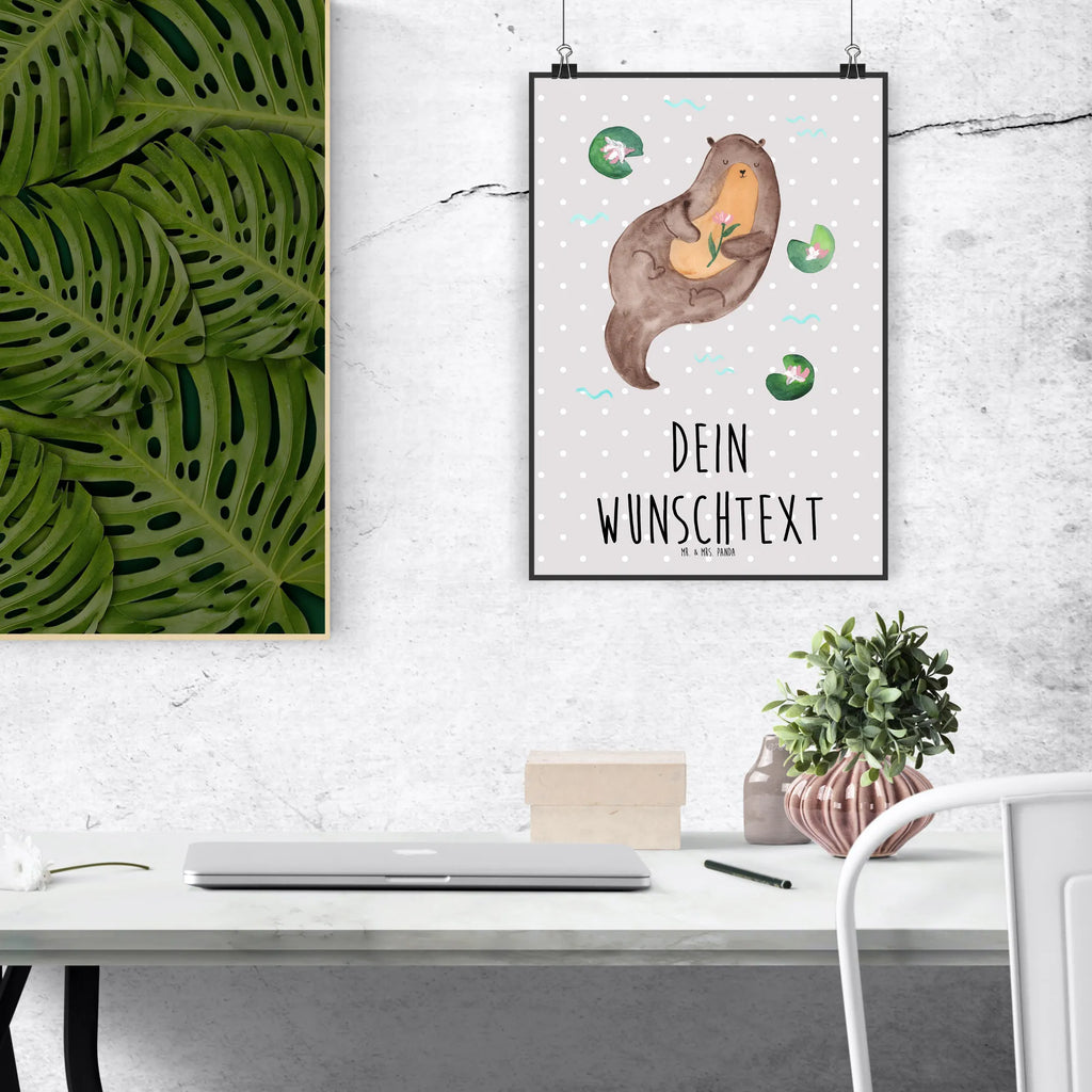 Personalisiertes Poster Otter mit Seerose Personalisiertes Poster, Personalisiertes Wandposter, Personalisiertes Bild, Personalisierte Wanddeko, Personalisiertes Küchenposter, Personalisiertes Kinderposter, Personalisierte Wanddeko Bild, Personalisierte Raumdekoration, Personalisierte Wanddekoration, Personalisiertes Handgemaltes Poster, Personalisiertes Designposter, Personalisierter Kunstdruck, Personalisierter Posterdruck, Poster mit Namen, Wandposter mit Namen, Bild mit Namen, Wanddeko mit Namen, Küchenposter mit Namen, Kinderposter mit Namen, Wanddeko Bild mit Namen, Raumdekoration mit Namen, Wanddekoration mit Namen, Kunstdruck mit Namen, Posterdruck mit Namen, Wunschtext Poster, Poster selbst gestalten., Otter, Fischotter, Seeotter, Otter Seeotter See Otter