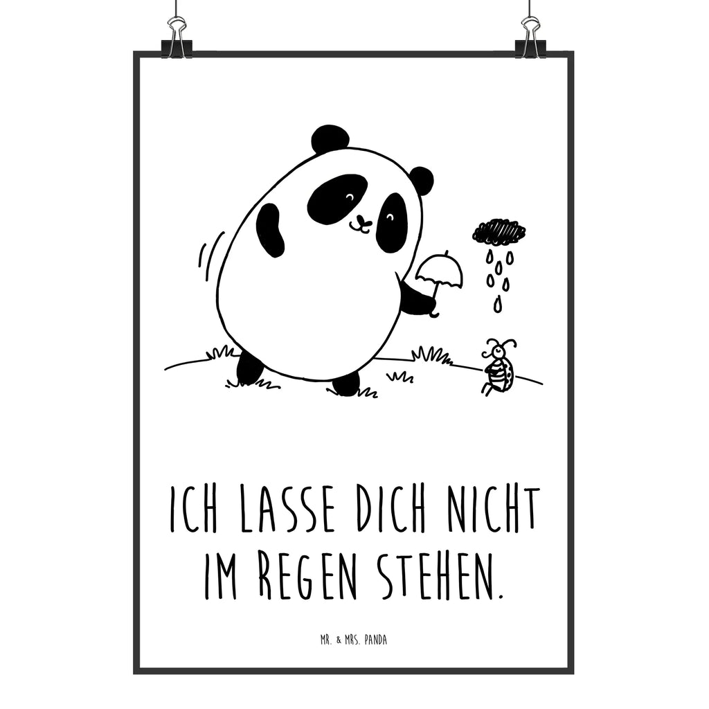 Poster Easy & Peasy Zusammenhalt Poster, Wandposter, Bild, Wanddeko, Küchenposter, Kinderposter, Wanddeko Bild, Raumdekoration, Wanddekoration, Handgemaltes Poster, Mr. & Mrs. Panda Poster, Designposter, Kunstdruck, Posterdruck