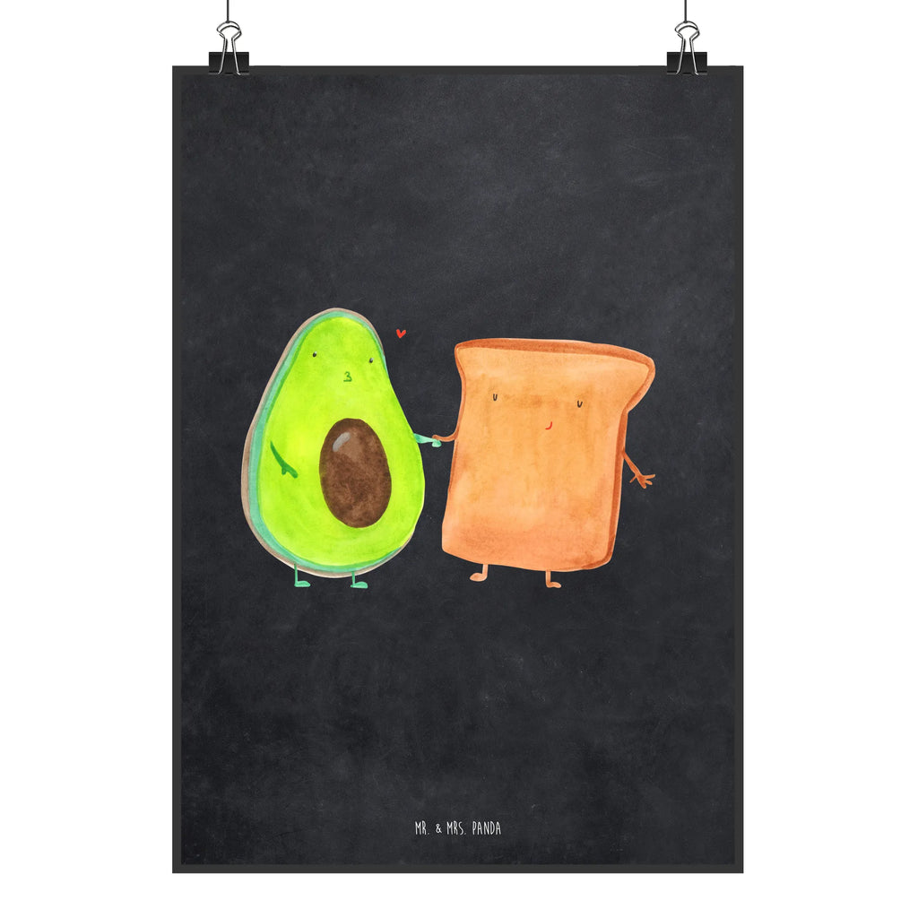 Poster Avocado Toast Poster, Wandposter, Bild, Wanddeko, Küchenposter, Kinderposter, Wanddeko Bild, Raumdekoration, Wanddekoration, Handgemaltes Poster, Mr. & Mrs. Panda Poster, Designposter, Kunstdruck, Posterdruck, Avocado, Veggie, Vegan, Gesund, Toast, Toastbrot, Liebespaar, Pärchen, Freund, Freundin, Verlobt, Verlobungsparty, Hochzeit, Hochzeitsgeschenk, Jahrestag, Jahrestagsgeschenk