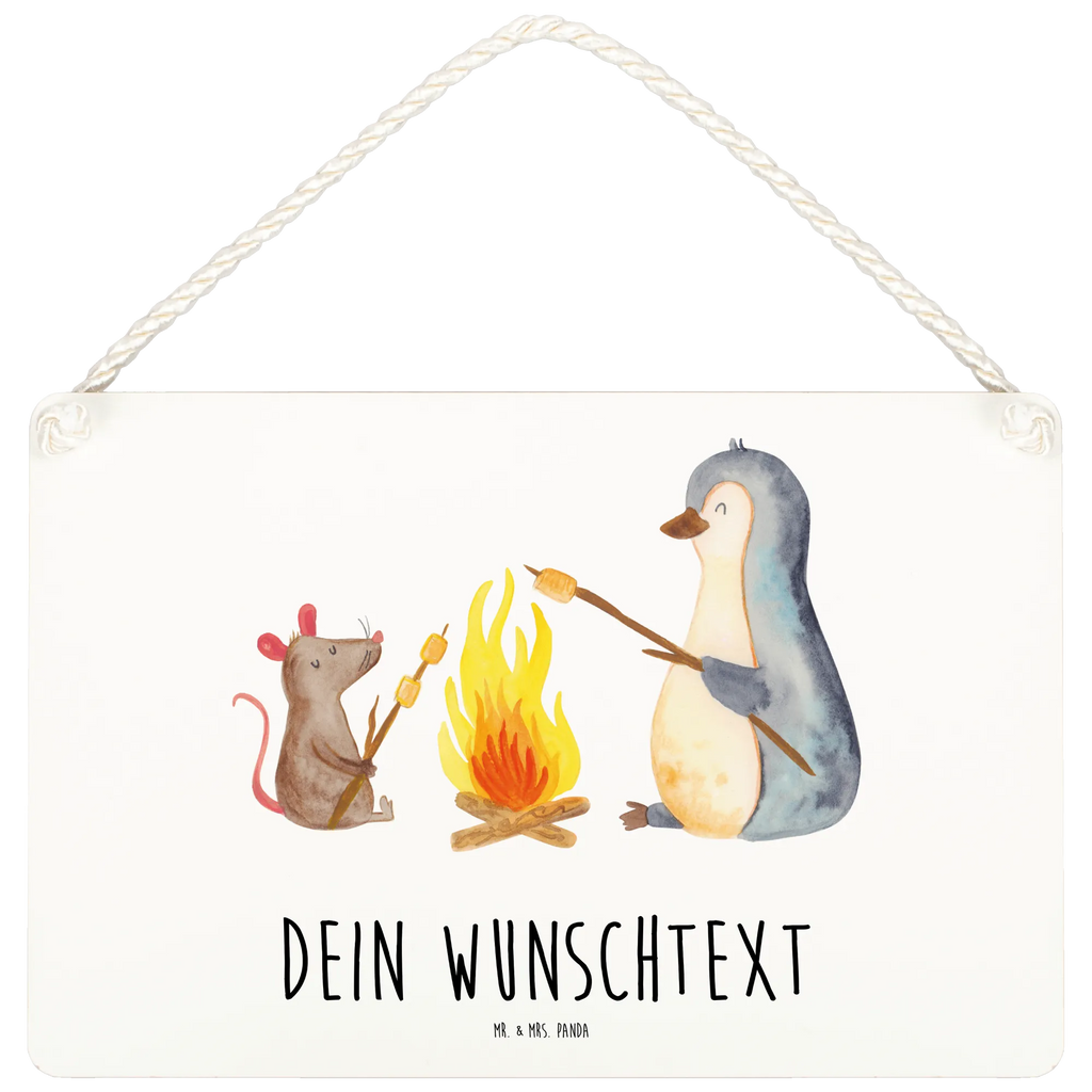 Personalisiertes Deko Schild Pinguin Lagerfeuer Dekoschild, Deko Schild, Schild, Tür Schild, Türschild, Holzschild, Wandschild, Wanddeko, Pinguin, Maus, Pinguine, Lagerfeuer, Leben, Arbeit, Job, Motivation, Büro, Büroalltag, Lebensspruch, Lebensmotivation, Neustart, Liebe, grillen, Feuer, Marshmallows