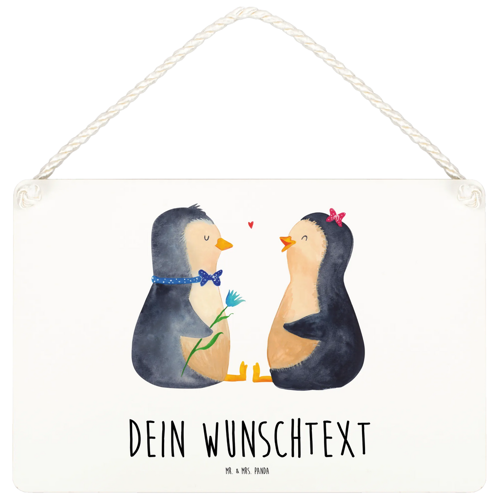 Personalisiertes Deko Schild Pinguin Pärchen Dekoschild, Deko Schild, Schild, Tür Schild, Türschild, Holzschild, Wandschild, Wanddeko, Pinguin, Pinguine, Liebe, Liebespaar, Liebesbeweis, Liebesgeschenk, Verlobung, Jahrestag, Hochzeitstag, Hochzeit, Hochzeitsgeschenk, große Liebe, Traumpaar