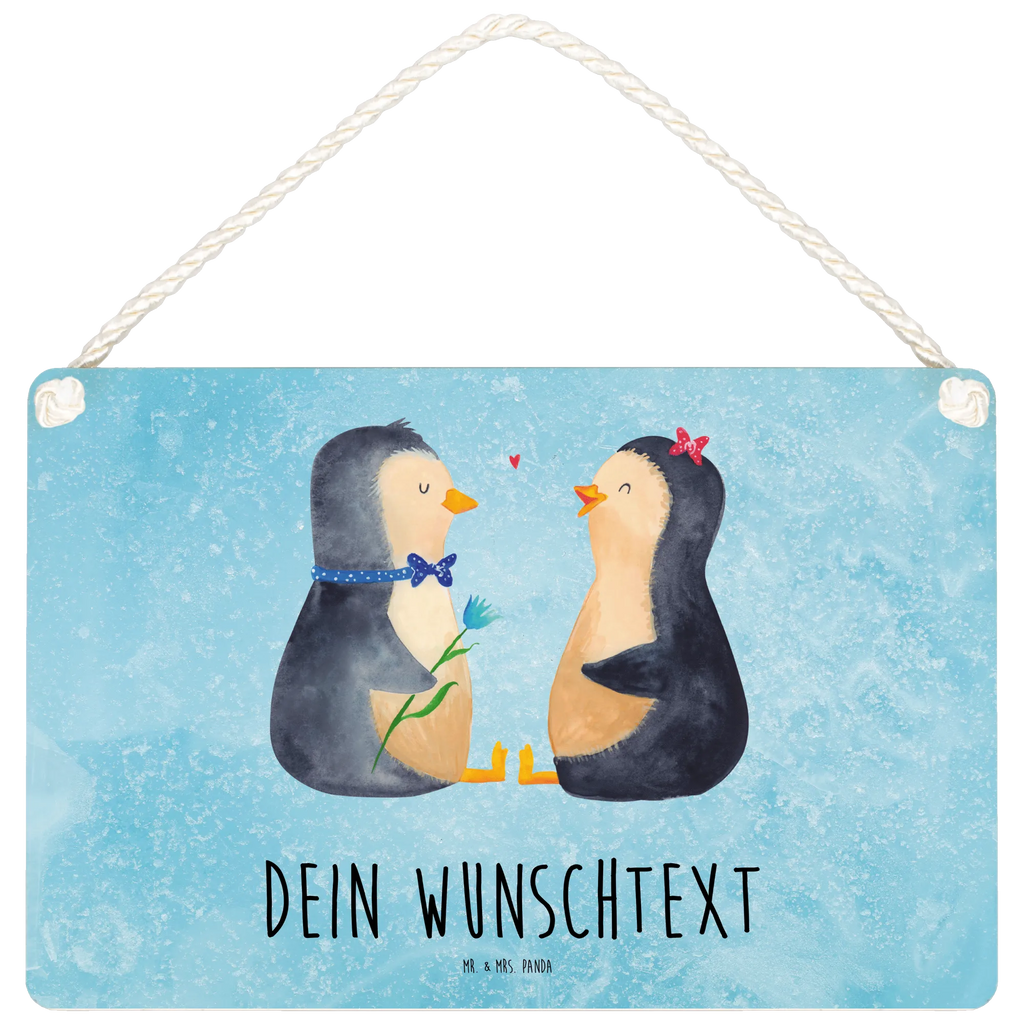 Personalisiertes Deko Schild Pinguin Pärchen Dekoschild, Deko Schild, Schild, Tür Schild, Türschild, Holzschild, Wandschild, Wanddeko, Pinguin, Pinguine, Liebe, Liebespaar, Liebesbeweis, Liebesgeschenk, Verlobung, Jahrestag, Hochzeitstag, Hochzeit, Hochzeitsgeschenk, große Liebe, Traumpaar