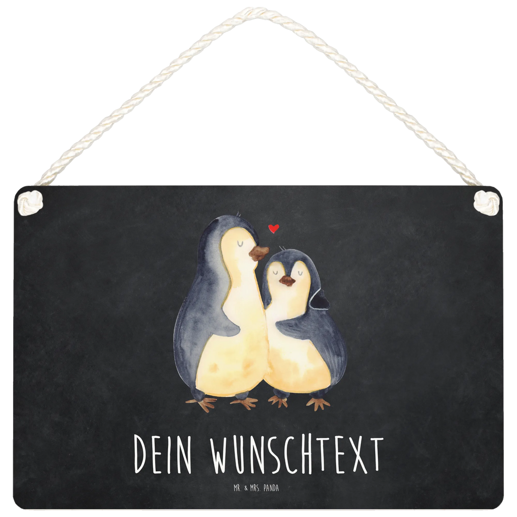 Personalisiertes Deko Schild Pinguin umarmend Dekoschild, Deko Schild, Schild, Tür Schild, Türschild, Holzschild, Wandschild, Wanddeko, Pinguin, Liebe, Liebespaar, Liebesbeweis, Liebesgeschenk, Verlobung, Jahrestag, Hochzeitstag, Hochzeit, Hochzeitsgeschenk