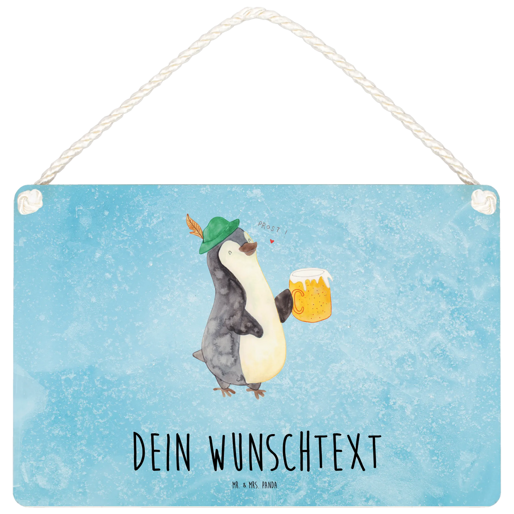 Personalisiertes Deko Schild Pinguin Bier Dekoschild, Deko Schild, Schild, Tür Schild, Türschild, Holzschild, Wandschild, Wanddeko, Pinguin, Pinguine, Bier, Oktoberfest