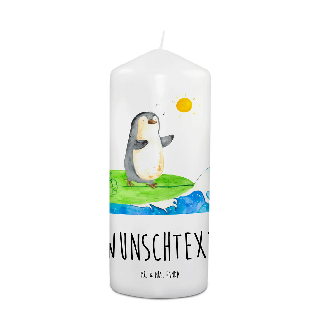 Personalisierte Kerze Pinguin Surfer Kerze, Taufkerze, Kommunionskerze, Geburtstagskerze, Geschenk Kerze, Taufgeschenk Kerze, Kerze mit Druck, Besondere Kerze, Geschenkidee Kerze, Kerze für Kommunion, kerze personalisiert, personalisierte kerze, personalisierte kerzen, Pinguin, Pinguine, surfen, Surfer, Hawaii, Urlaub, Wellen, Wellen reiten, Portugal