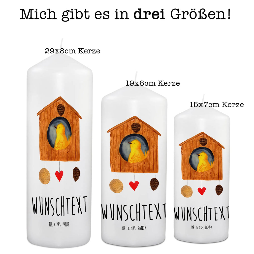 Personalisierte Kerze Vogelhaus sweet Home Kerze, Taufkerze, Kommunionskerze, Geburtstagskerze, Geschenk Kerze, Taufgeschenk Kerze, Kerze mit Druck, Besondere Kerze, Geschenkidee Kerze, Kerze für Kommunion, kerze personalisiert, personalisierte kerze, personalisierte kerzen, Tiermotive, Gute Laune, lustige Sprüche, Tiere, Vogelhaus, Vogel, Home sweet Home, Einzug, Umzug, Geschenk, Einzugsgeschenk, Hausbau, Haus