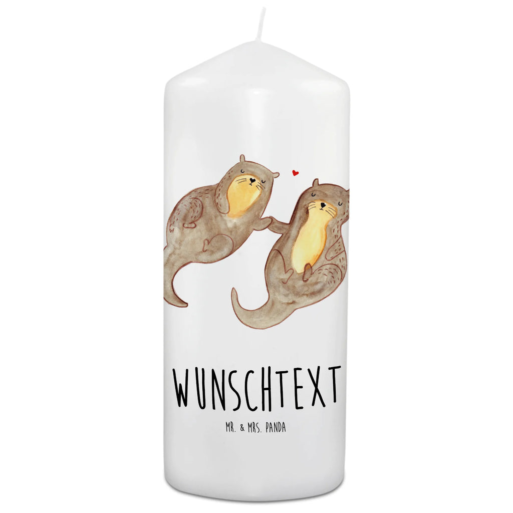 Personalisierte Kerze Otter händchenhaltend Kerze, Taufkerze, Kommunionskerze, Geburtstagskerze, Geschenk Kerze, Taufgeschenk Kerze, Kerze mit Druck, Besondere Kerze, Geschenkidee Kerze, Kerze für Kommunion, kerze personalisiert, personalisierte kerze, personalisierte kerzen, Otter, Fischotter, Seeotter, Otter Seeotter See Otter