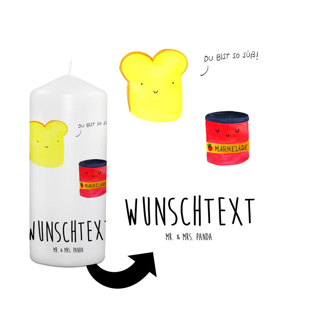 Personalisierte Kerze Toast & Marmelade Kerze, Taufkerze, Kommunionskerze, Geburtstagskerze, Geschenk Kerze, Taufgeschenk Kerze, Kerze mit Druck, Besondere Kerze, Geschenkidee Kerze, Kerze für Kommunion, kerze personalisiert, personalisierte kerze, personalisierte kerzen, Tiermotive, Gute Laune, lustige Sprüche, Tiere, Toast, Marmelade, Dreamteam, süße Postkarte, süß, Küche Deko, Küche Spruch, Frühstück Einladung, Brot, Toastbrot