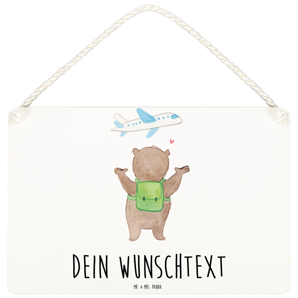 Personalisiertes Deko Schild Bär Flugzeug Dekoschild, Deko Schild, Schild, Tür Schild, Türschild, Holzschild, Wandschild, Wanddeko, Liebe, Partner, Freund, Freundin, Ehemann, Ehefrau, Heiraten, Verlobung, Heiratsantrag, Liebesgeschenk, Jahrestag, Hocheitstag, Valentinstag, Geschenk für Frauen, Hochzeitstag, Mitbringsel, Geschenk für Freundin, Geschenk für Partner, Liebesbeweis, für Männer, für Ehemann