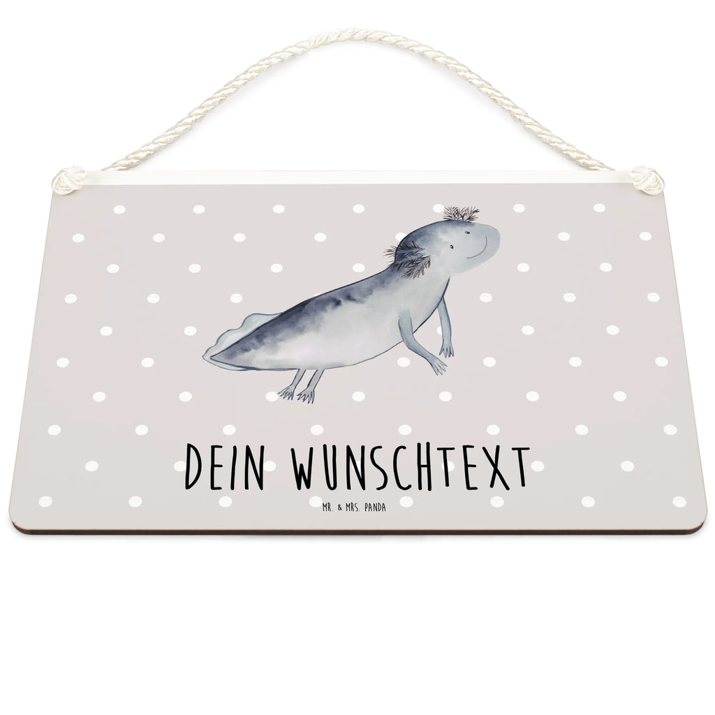 Personalisiertes Deko Schild Axolotl schwimmt Dekoschild, Deko Schild, Schild, Tür Schild, Türschild, Holzschild, Wandschild, Wanddeko, Axolotl, Molch, Axolot, Schwanzlurch, Lurch, Lurche, Problem, Probleme, Lösungen, Motivation