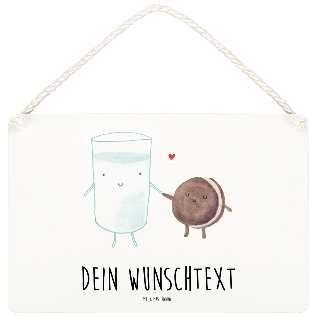 Personalisiertes Deko Schild Milch & Keks Dekoschild, Deko Schild, Schild, Tür Schild, Türschild, Holzschild, Wandschild, Wanddeko, Tiermotive, Gute Laune, lustige Sprüche, Tiere, Milk, Cookie, Milch, Keks, Kekse, Kaffee, Einladung Frühstück, Motiv süß, romantisch, perfektes Paar