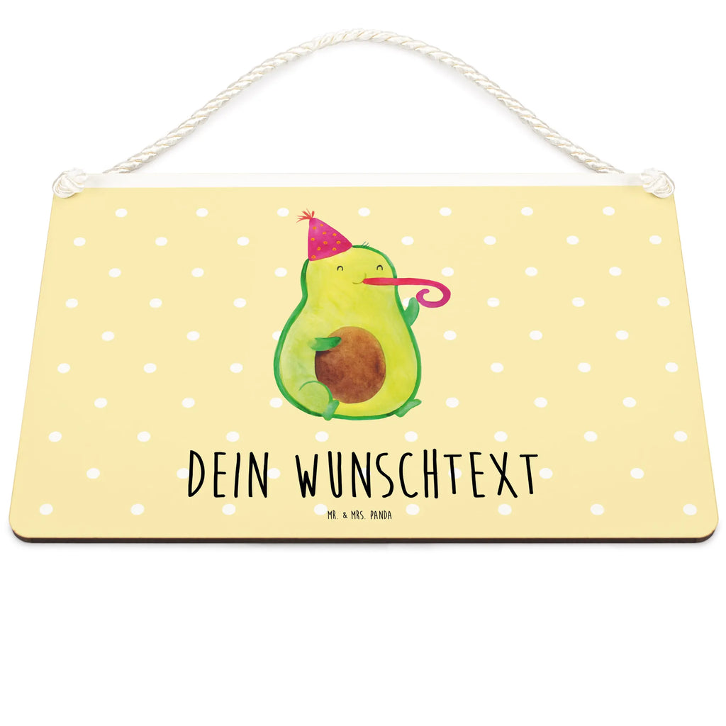 Personalisiertes Deko Schild Avocado Birthday Dekoschild, Deko Schild, Schild, Tür Schild, Türschild, Holzschild, Wandschild, Wanddeko, Avocado, Veggie, Vegan, Gesund