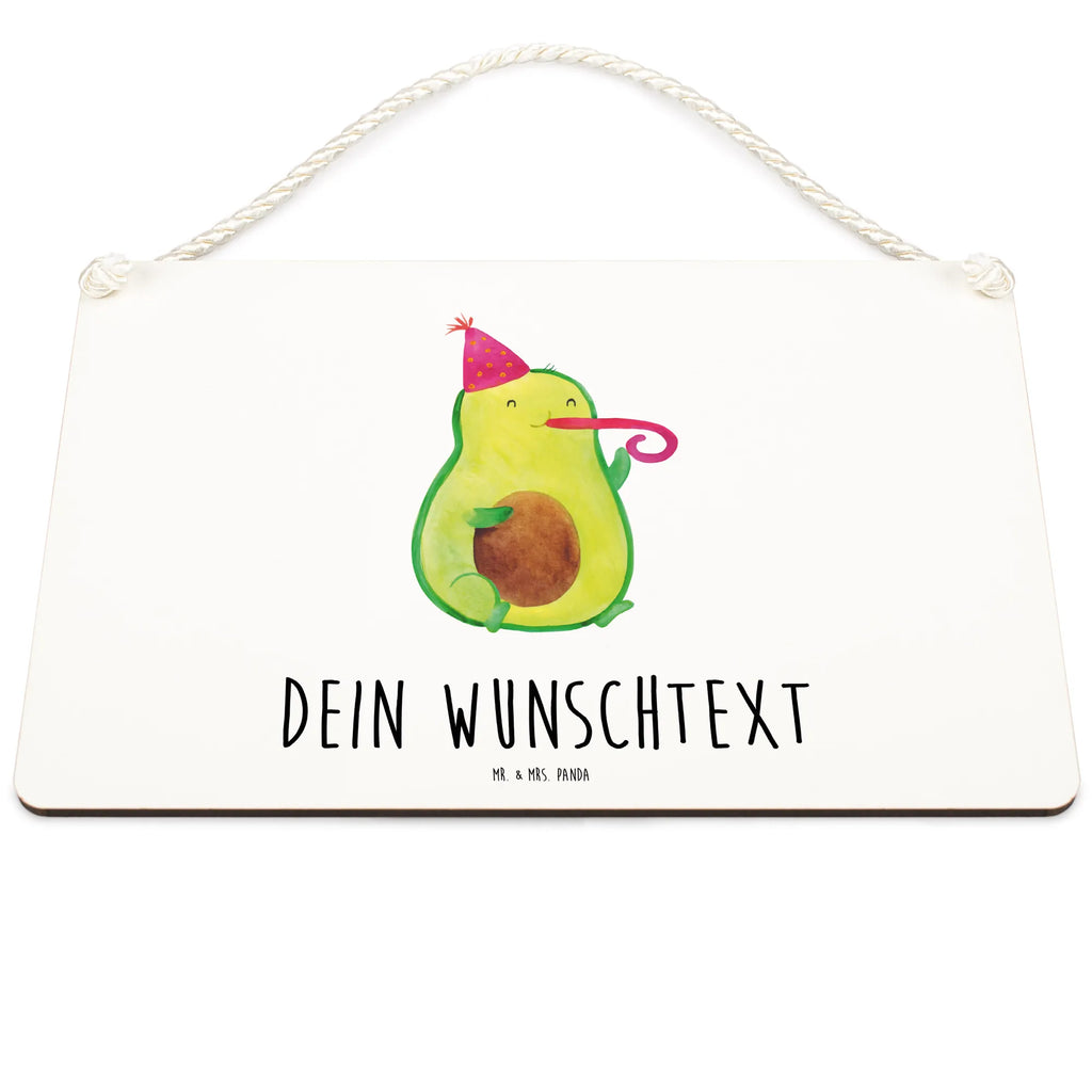 Personalisiertes Deko Schild Avocado Birthday Dekoschild, Deko Schild, Schild, Tür Schild, Türschild, Holzschild, Wandschild, Wanddeko, Avocado, Veggie, Vegan, Gesund