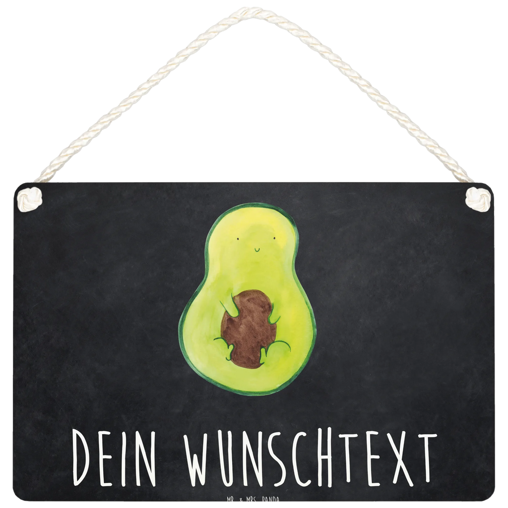 Personalisiertes Deko Schild Avocado mit Kern Dekoschild, Deko Schild, Schild, Tür Schild, Türschild, Holzschild, Wandschild, Wanddeko, Avocado, Veggie, Vegan, Gesund, Avokado, Avocadokern, Kern, Pflanze, Spruch Leben