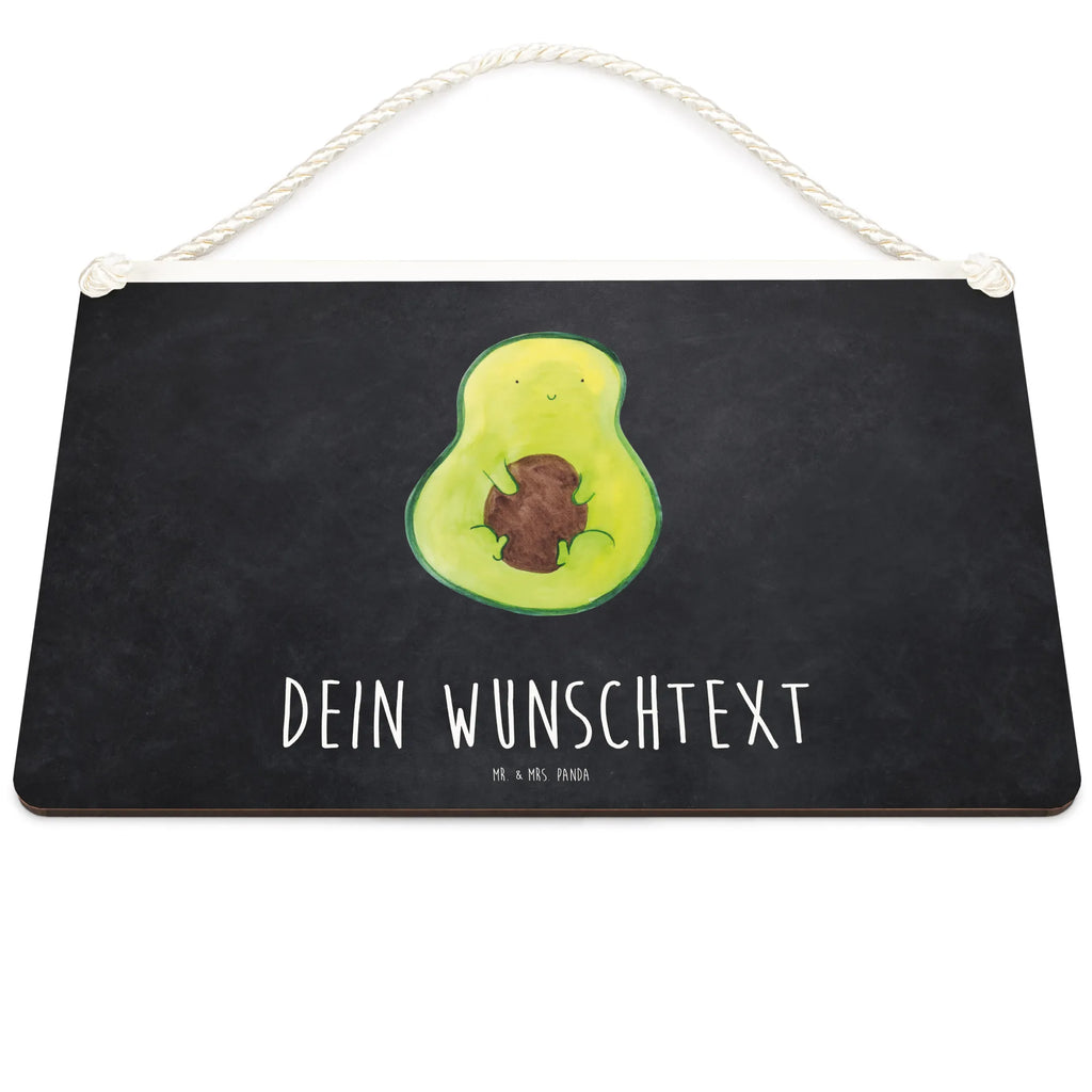 Personalisiertes Deko Schild Avocado mit Kern Dekoschild, Deko Schild, Schild, Tür Schild, Türschild, Holzschild, Wandschild, Wanddeko, Avocado, Veggie, Vegan, Gesund, Avokado, Avocadokern, Kern, Pflanze, Spruch Leben