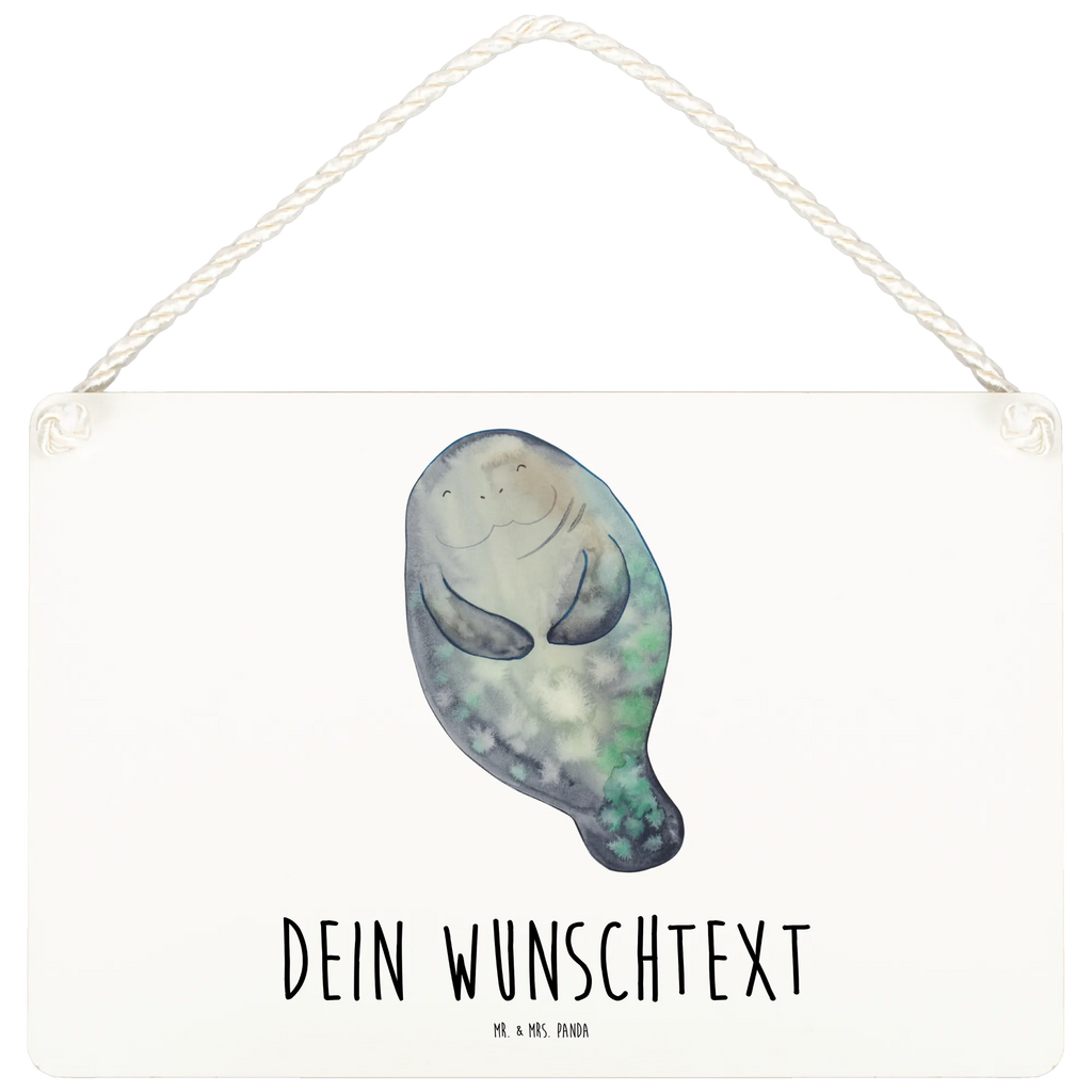 Personalisiertes Deko Schild Seekuh Happy Dekoschild, Deko Schild, Schild, Tür Schild, Türschild, Holzschild, Wandschild, Wanddeko, Meerestiere, Meer, Urlaub, Seekuh, Seekühe, Selbstliebe, Respekt, Neuanfang, Neustart, Achtsamkeit, Zufrieden, Liebeskummer, Freundin